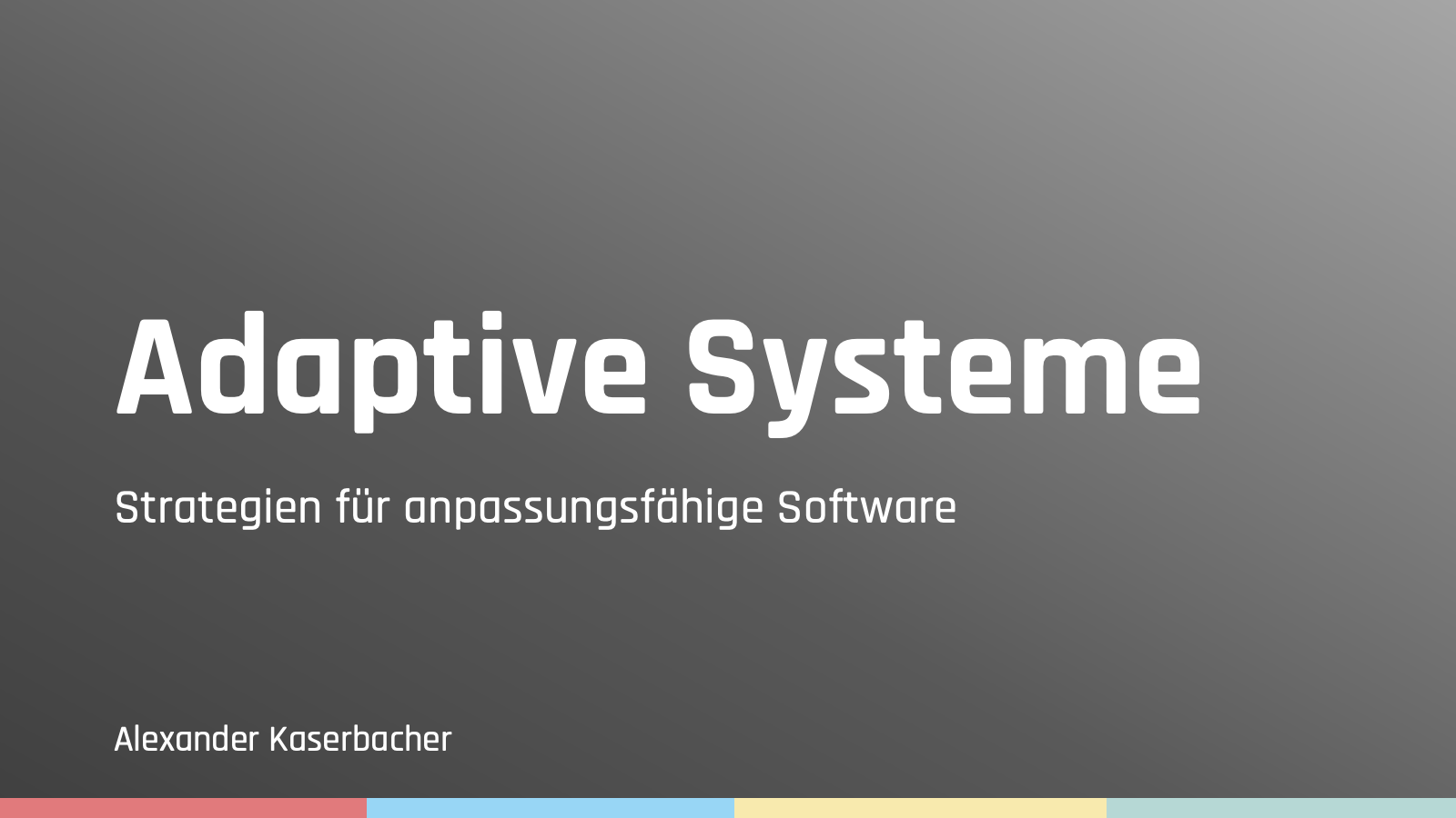 Teaser-Bild für pdf: OOP 2026: Adaptive Systeme: Strategien für anpassungsfähige Software