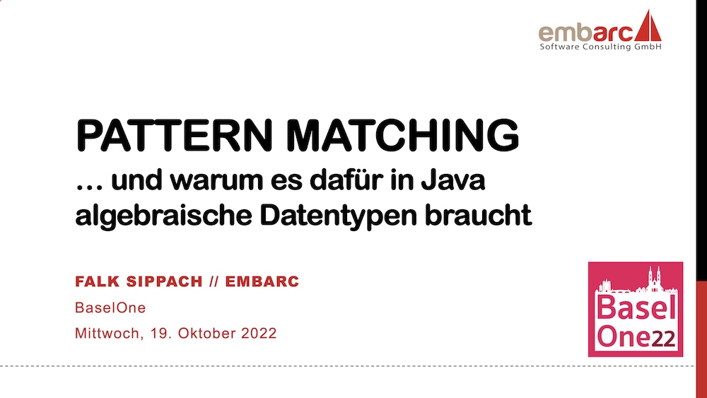Teaser-Bild für pdf: Pattern Matching in Java