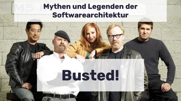 Teaser-Bild für pdf: IT-Tage 2025: Busted! Mythen und Legenden der Softwarearchitektur