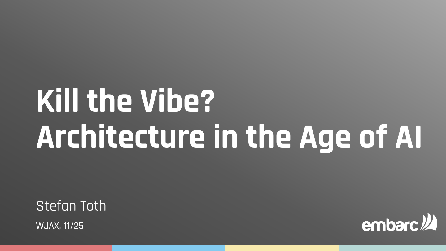 Kill the Vibe? Architektur im AI-Zeitalter
