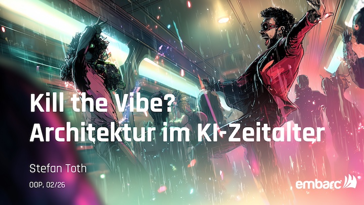 Teaser-Bild für pdf: OOP 2026: Kill the Vibe? Architektur im AI-Zeitalter