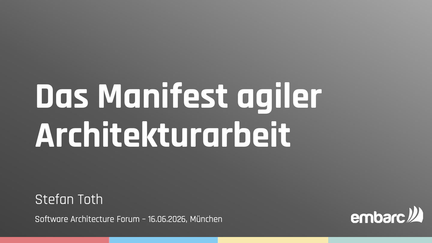 Teaser-Bild für pdf: iSAQB SAF: Das Manifest agiler Architekturarbeit