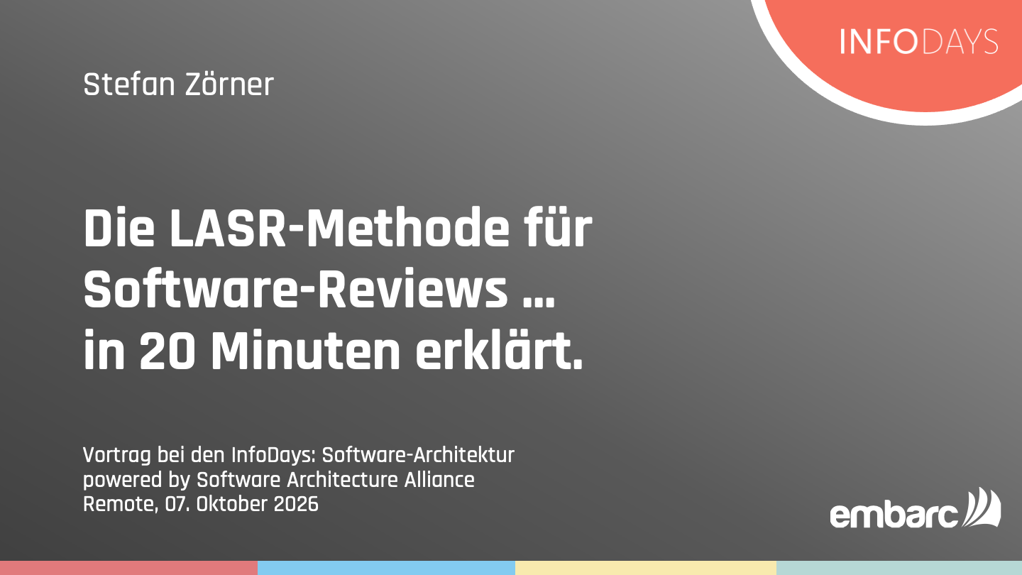 Die LASR-Methode für Software-Reviews &hellip; in 20 Minuten erklärt.