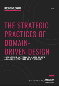 Nick Tune: The Strategic Practices of Domain-Driven Design