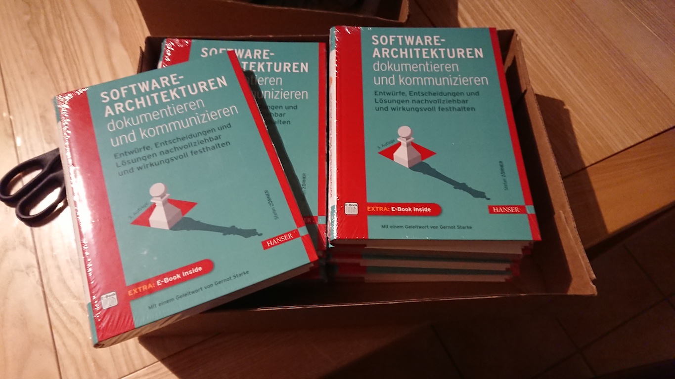 Paket mit Büchern