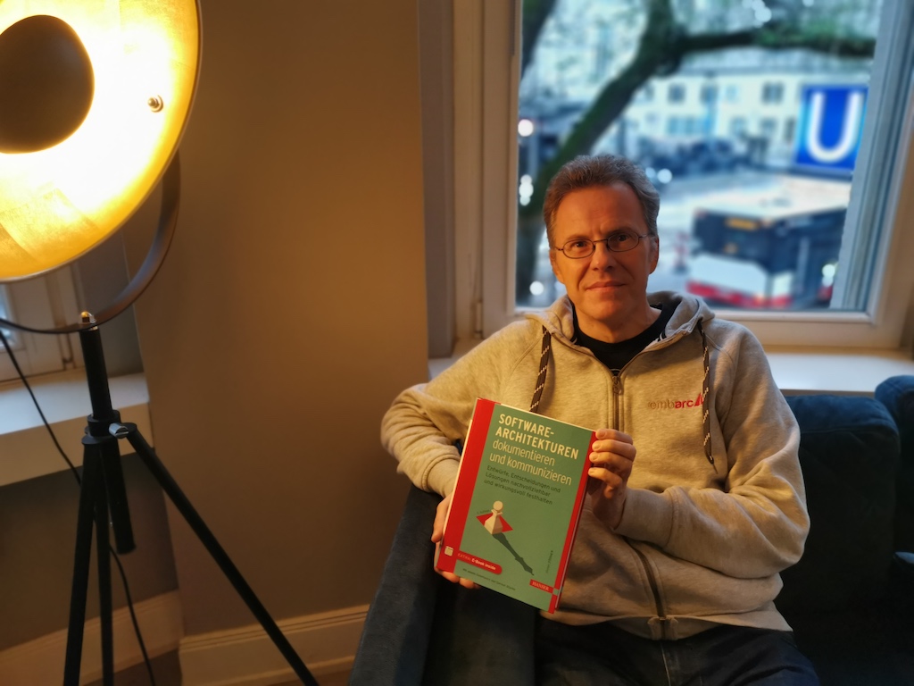 Stefan Zörner mit Buch
